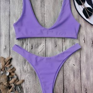 Purple Bikini Set